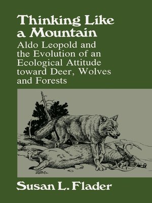 cover image of Thinking Like a Mountain